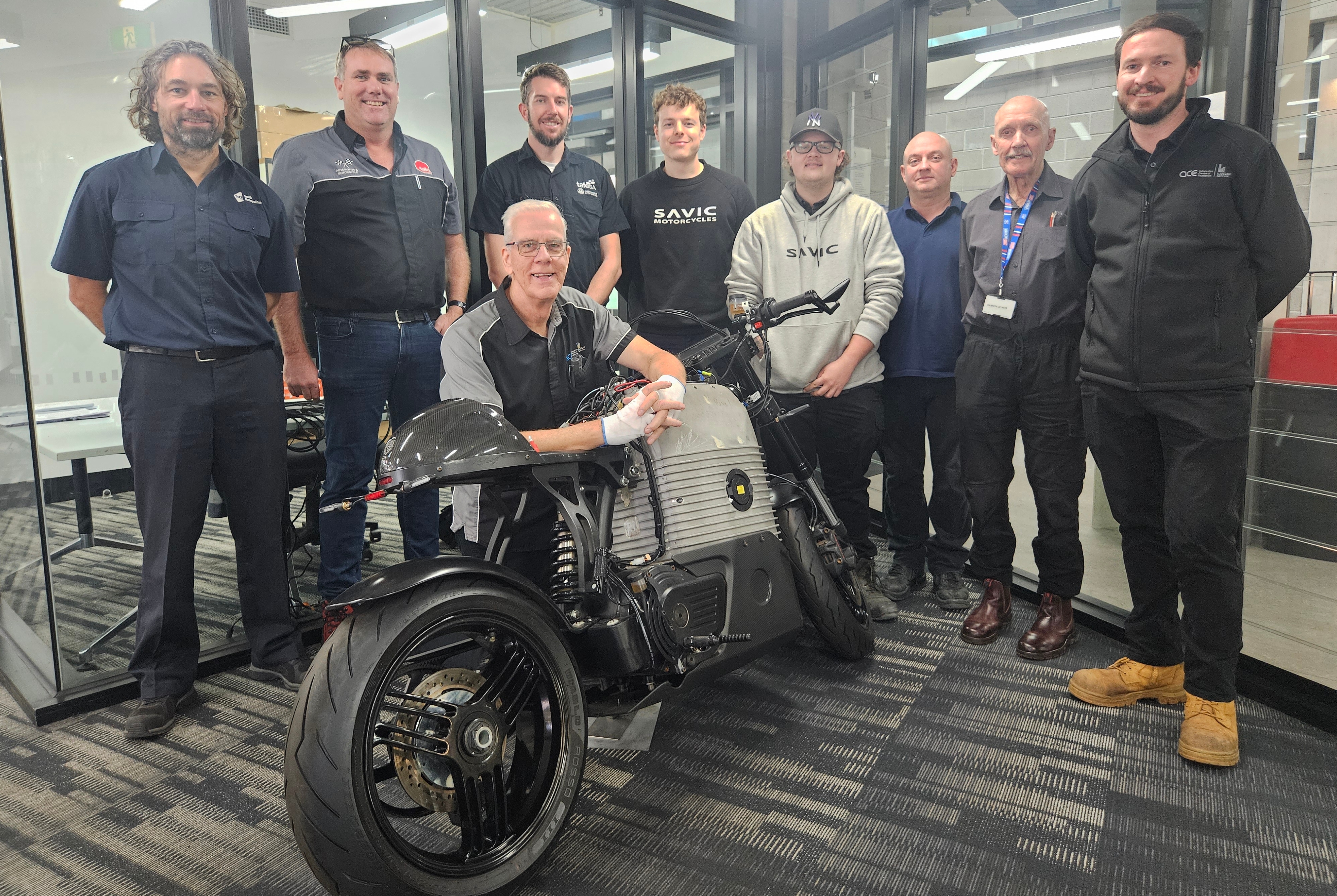 Australia’s first electric motorcycle training kicks off at Kangan Institute
